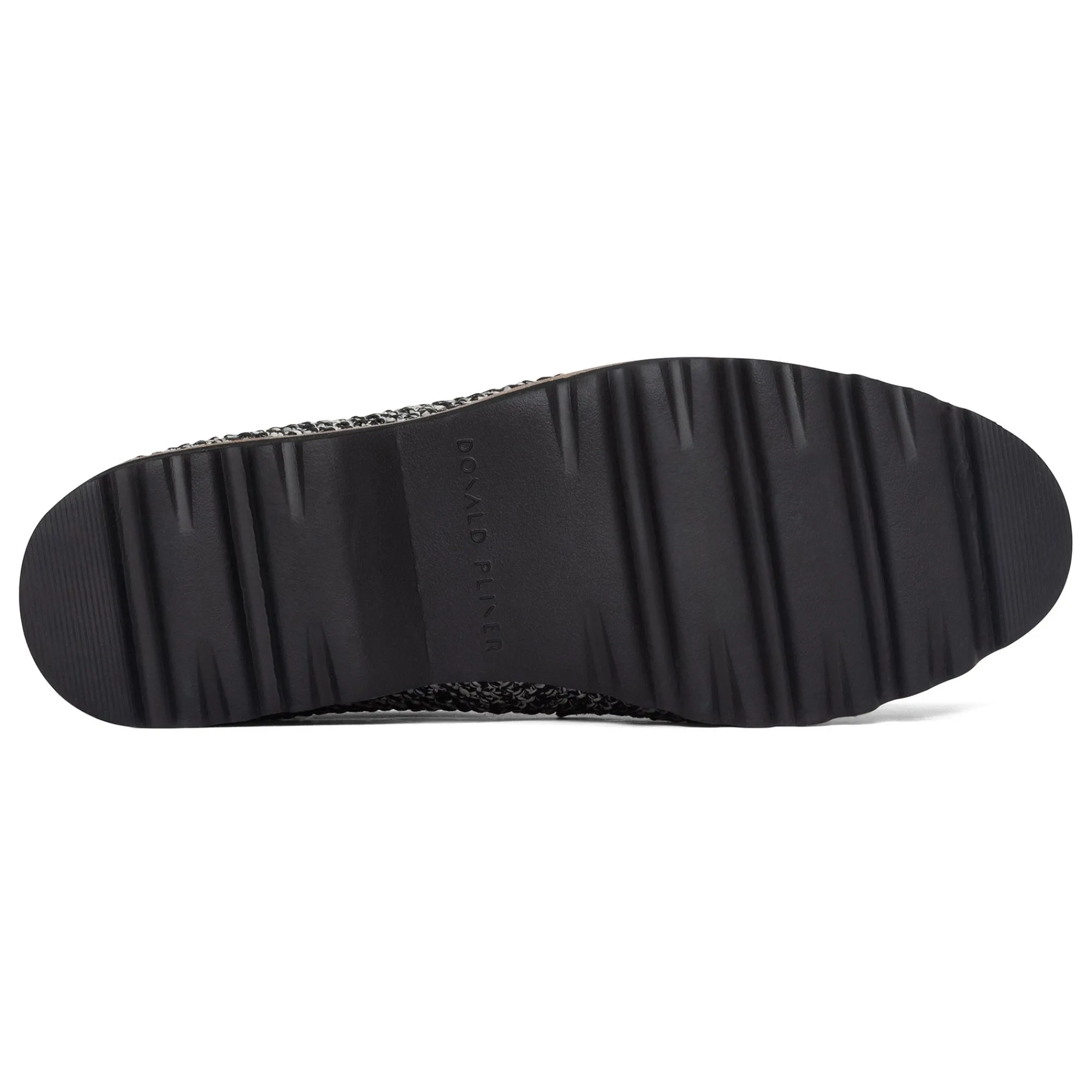 Outlet Donald Pliner CLIO Black White Raffia