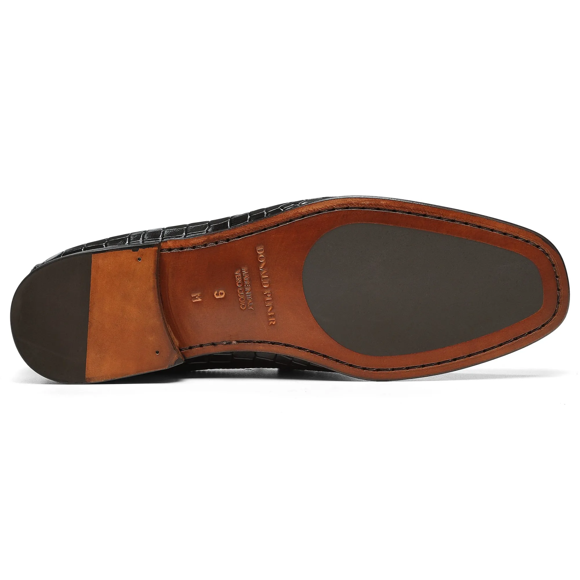 Clearance Donald Pliner DACIO Black Croco