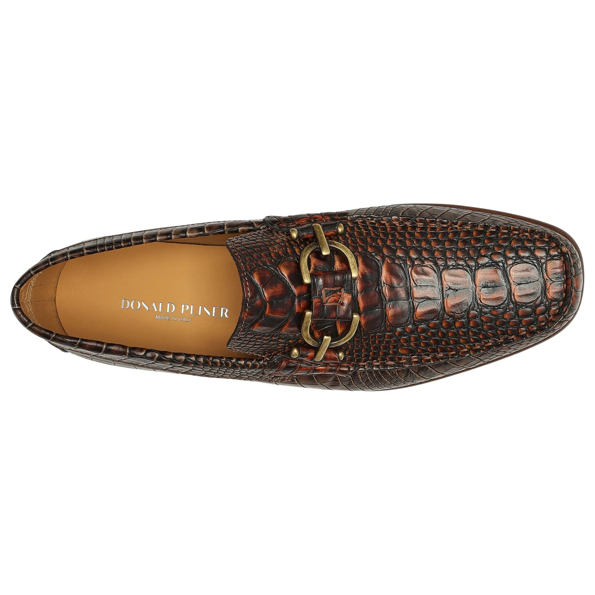 Outlet Donald Pliner DACIO Cognac Croco