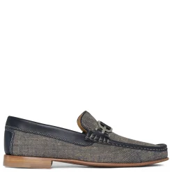 Clearance Donald Pliner DACIO Navy Canvas