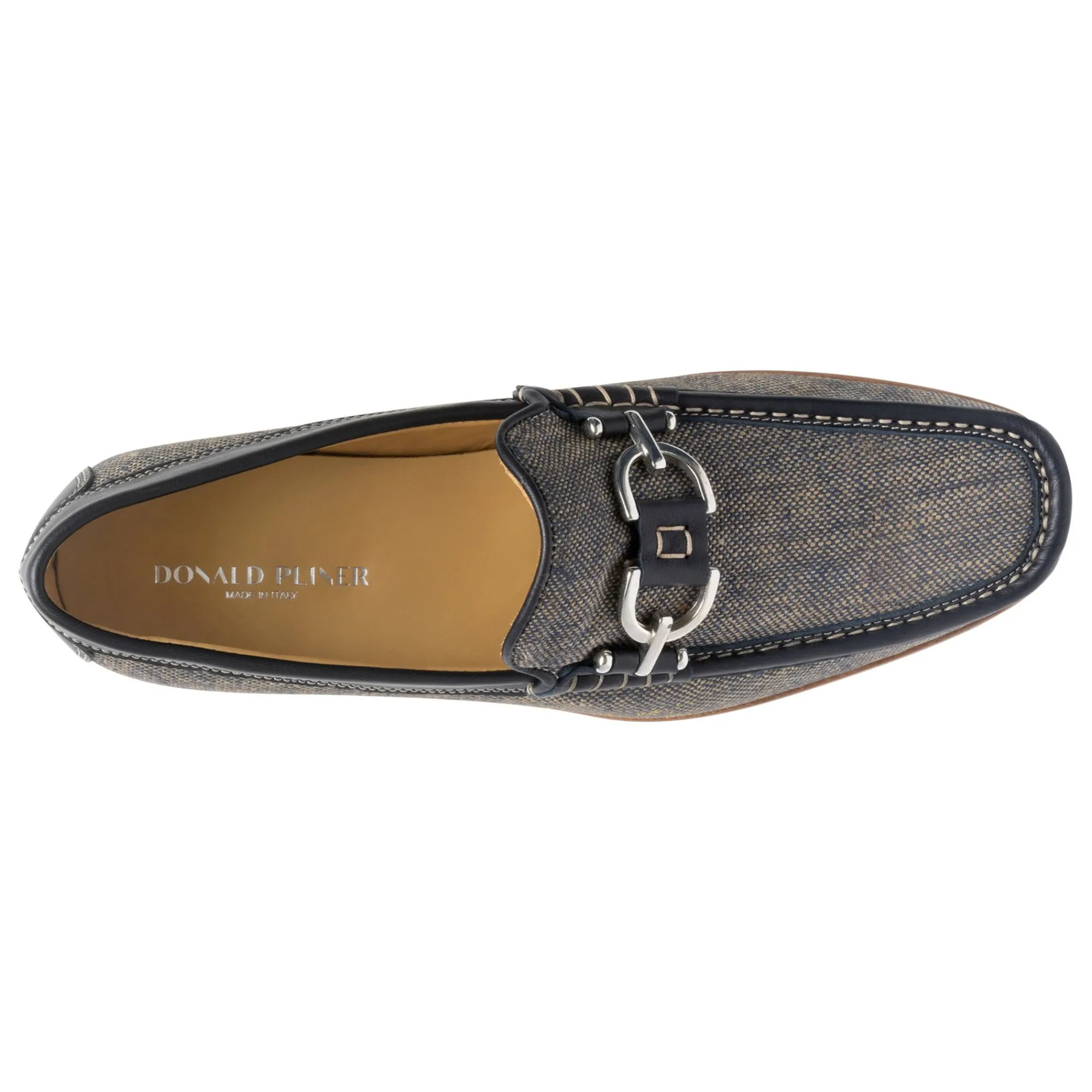 Clearance Donald Pliner DACIO Navy Canvas