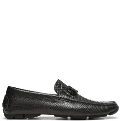 Outlet Donald Pliner DACIO DRIVER Black Snake