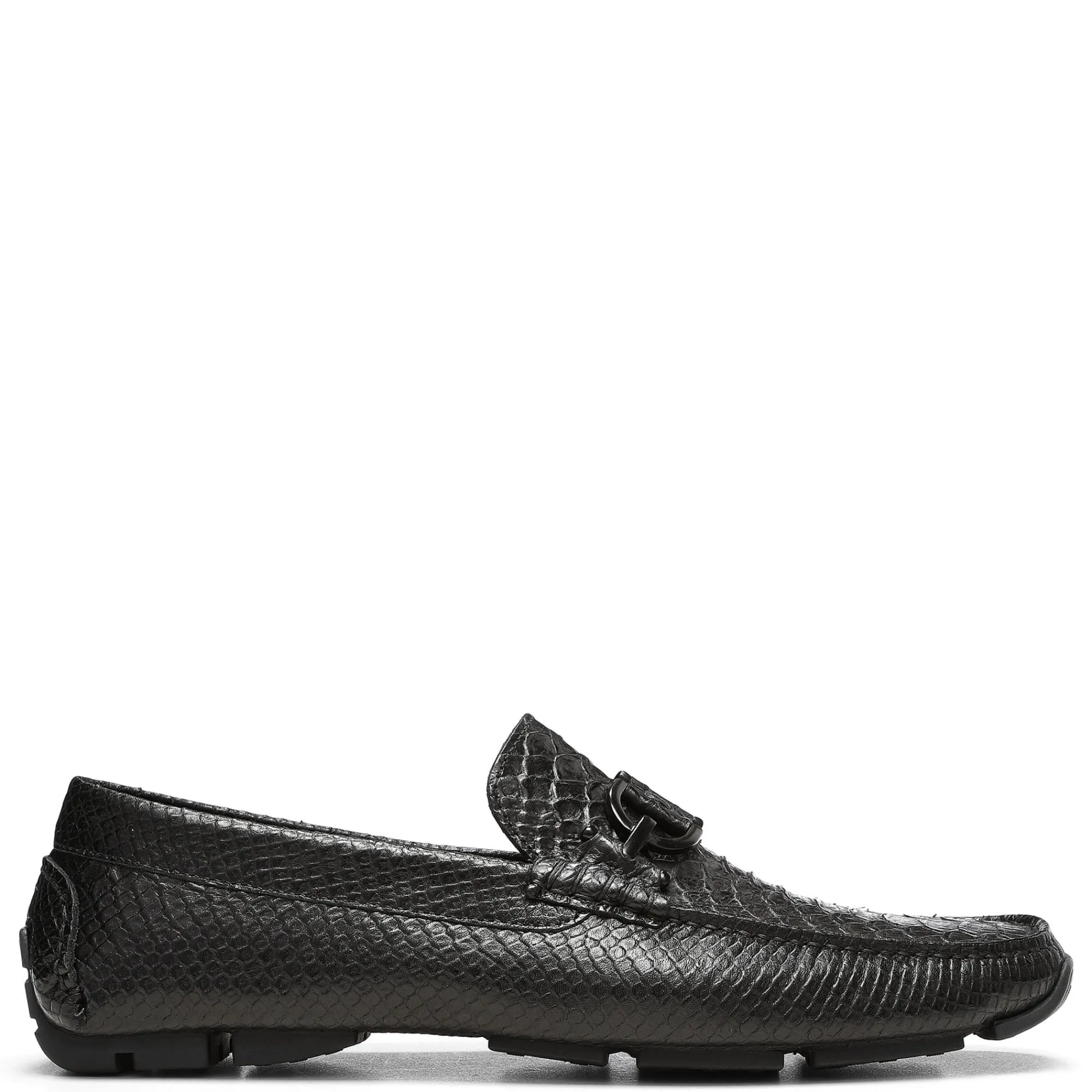 Outlet Donald Pliner DACIO DRIVER Black Snake