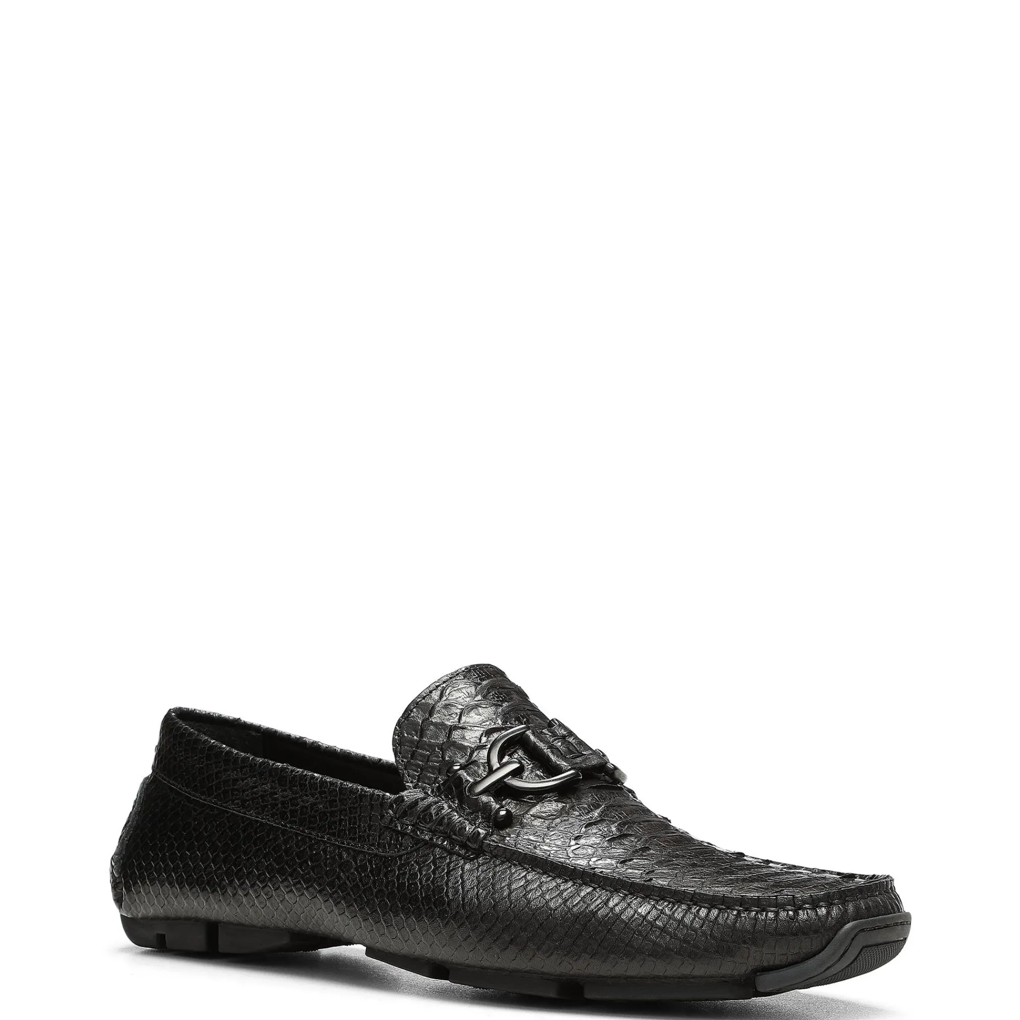 Outlet Donald Pliner DACIO DRIVER Black Snake