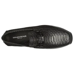 Outlet Donald Pliner DACIO DRIVER Black Snake
