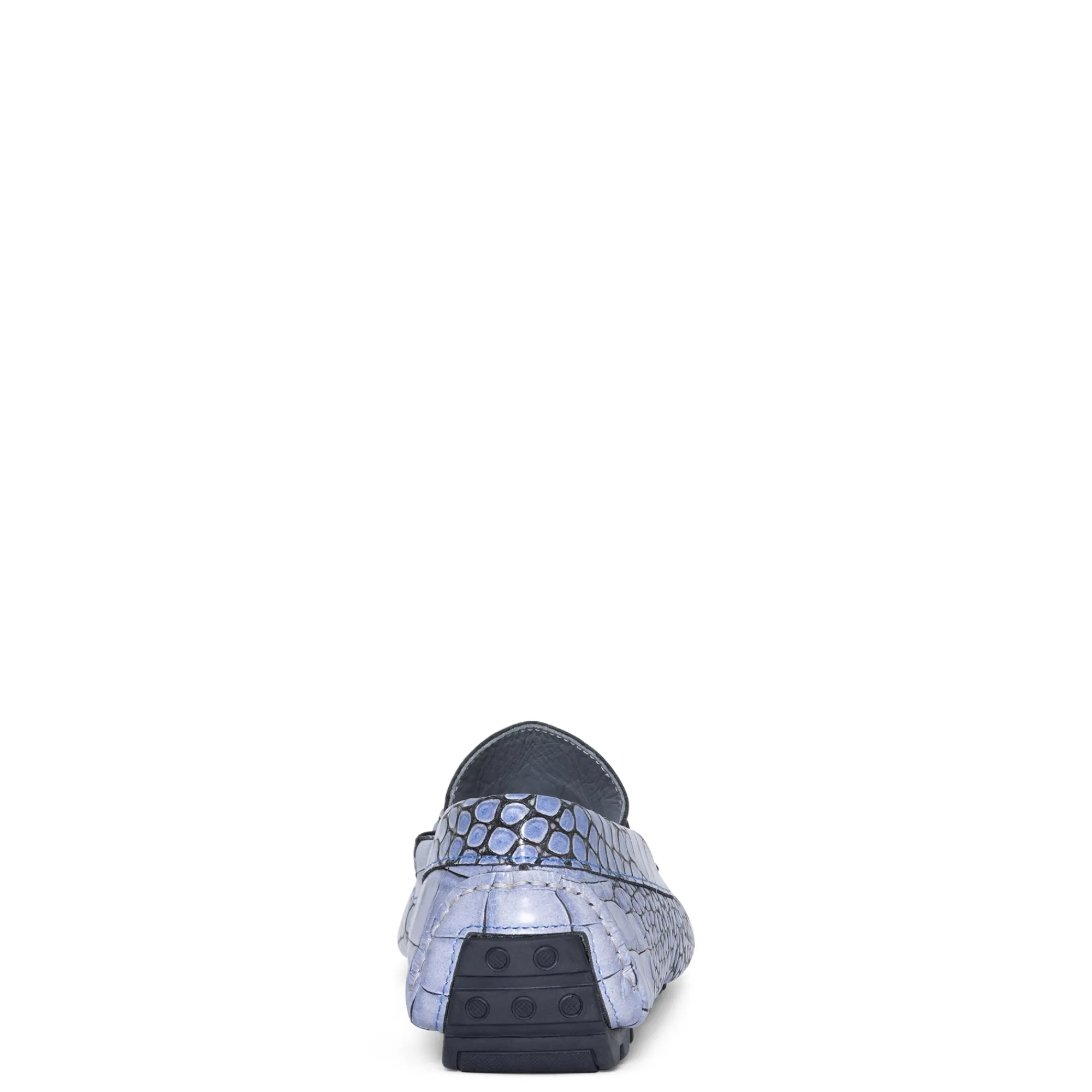 Donald Pliner DACIO DRIVER Ocean Blue Croco