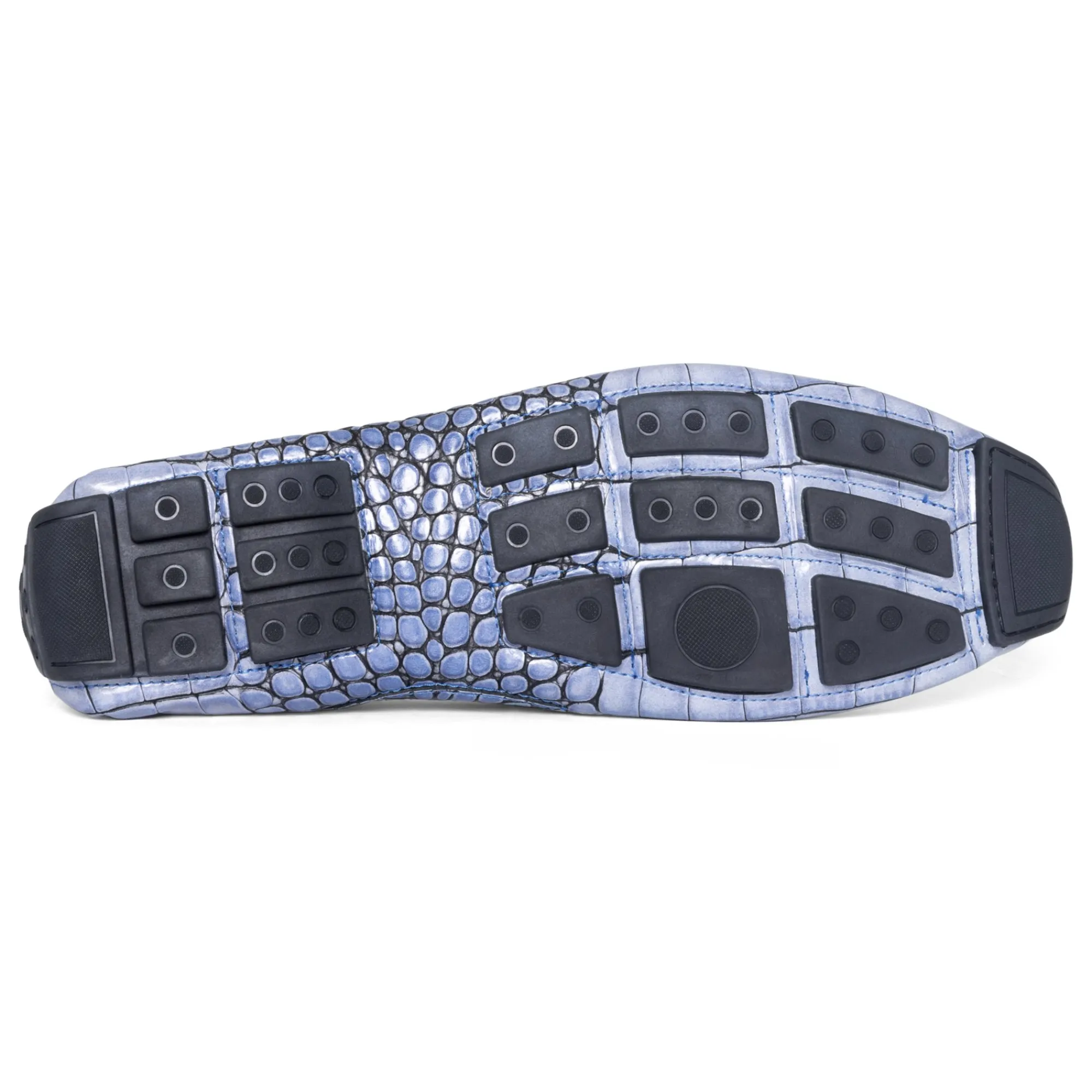 Donald Pliner DACIO DRIVER Ocean Blue Croco