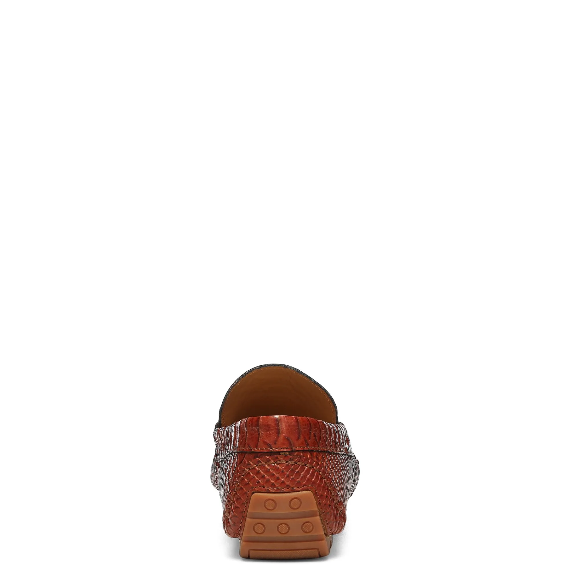 New Donald Pliner DACIO DRIVER Cognac Snake