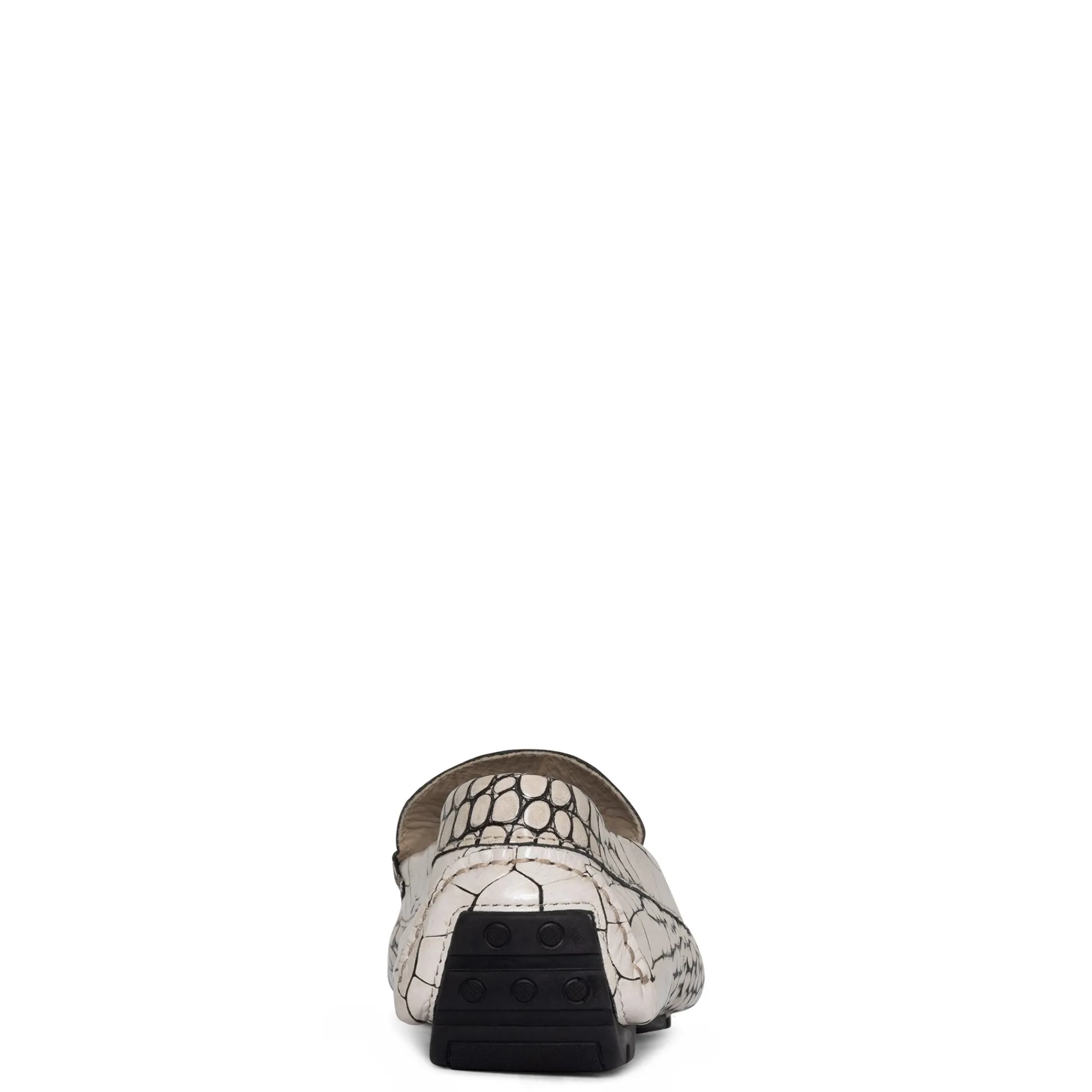 New Donald Pliner DACIO DRIVER Grey Croco