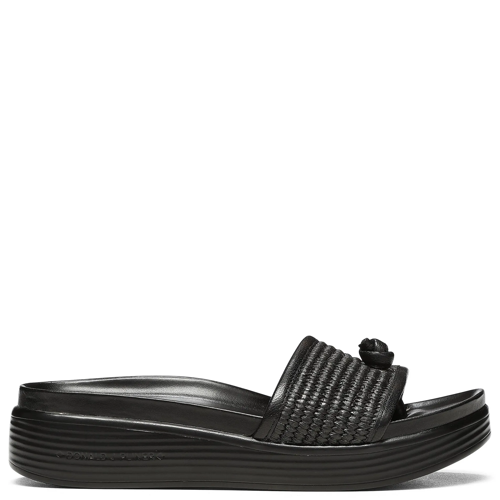 New Donald Pliner FARRAH Black Raffia