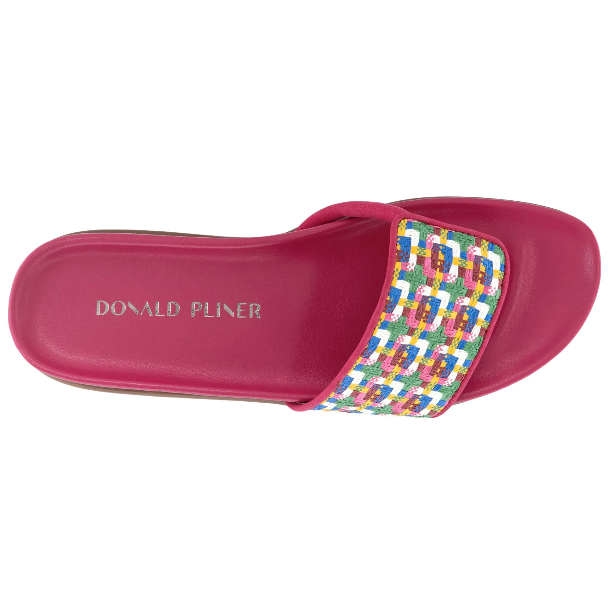 New Donald Pliner FIFI Multi Raffia