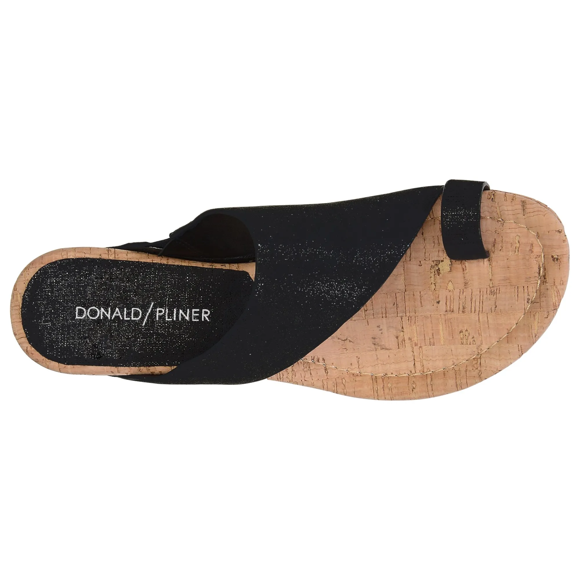 Outlet Donald Pliner GYER Black Metallic