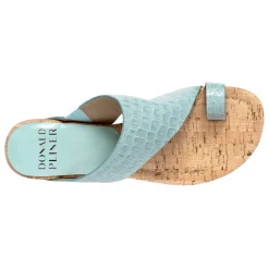 Discount Donald Pliner GYER Denim Croco