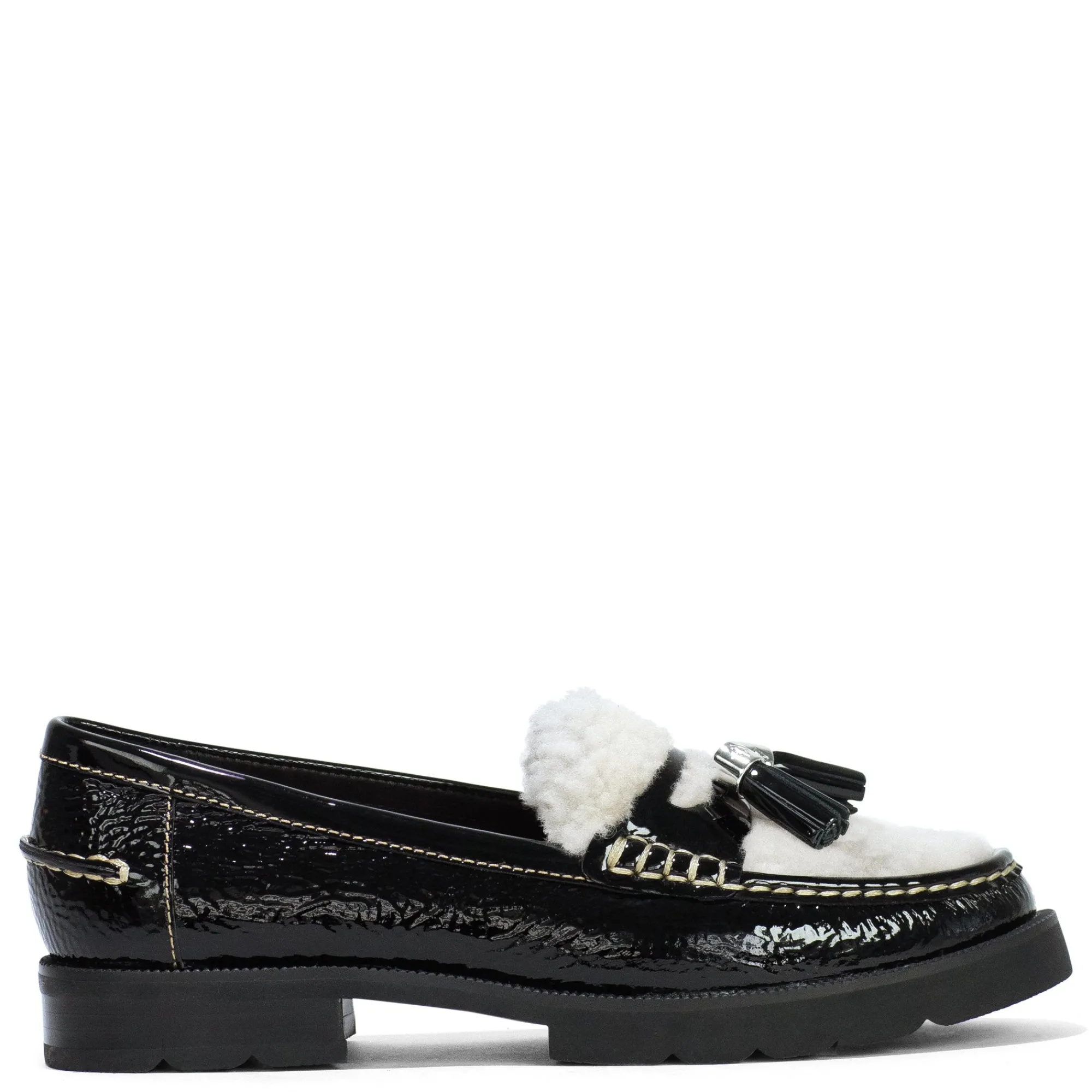 Hot Donald Pliner LENNY Black Shearling