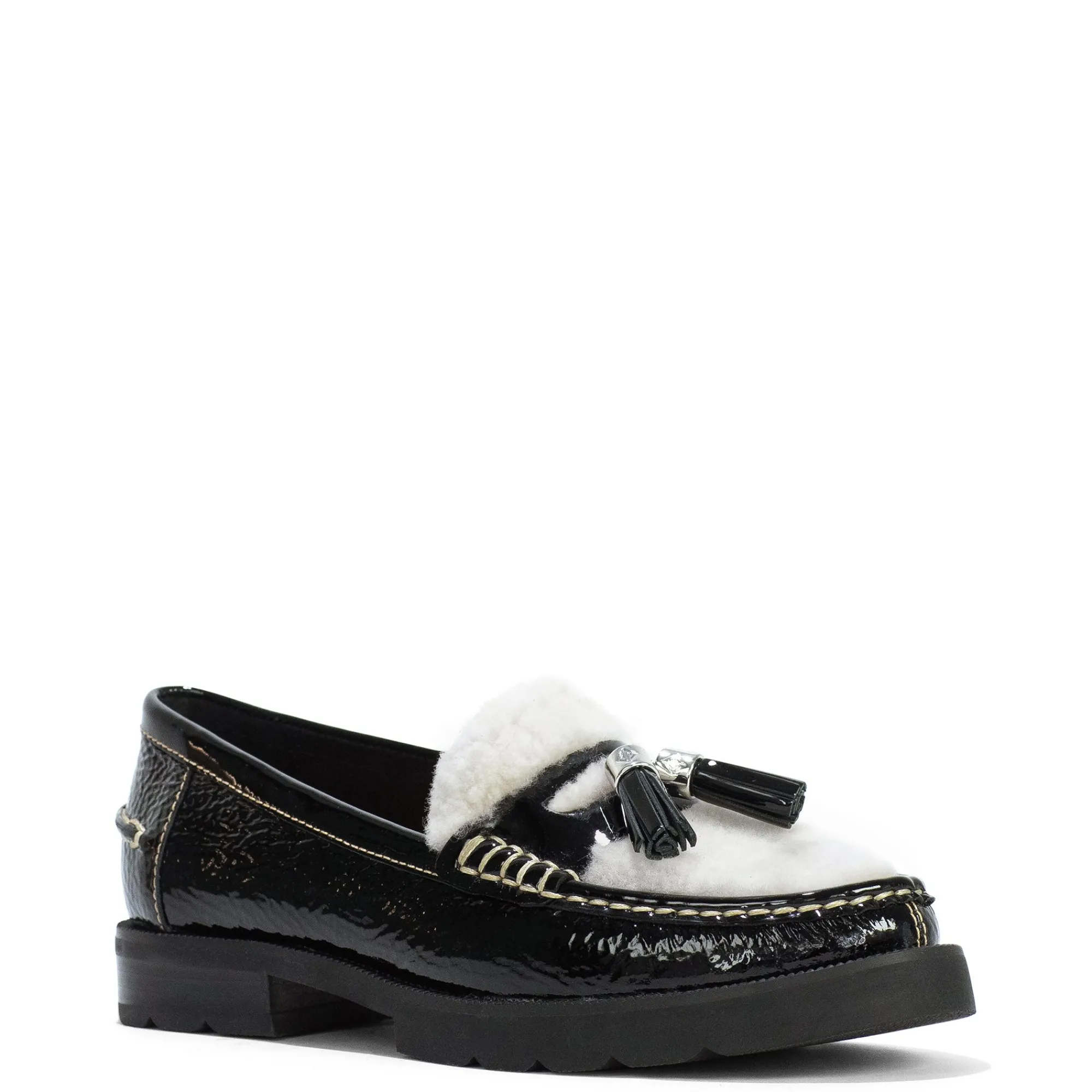 Hot Donald Pliner LENNY Black Shearling