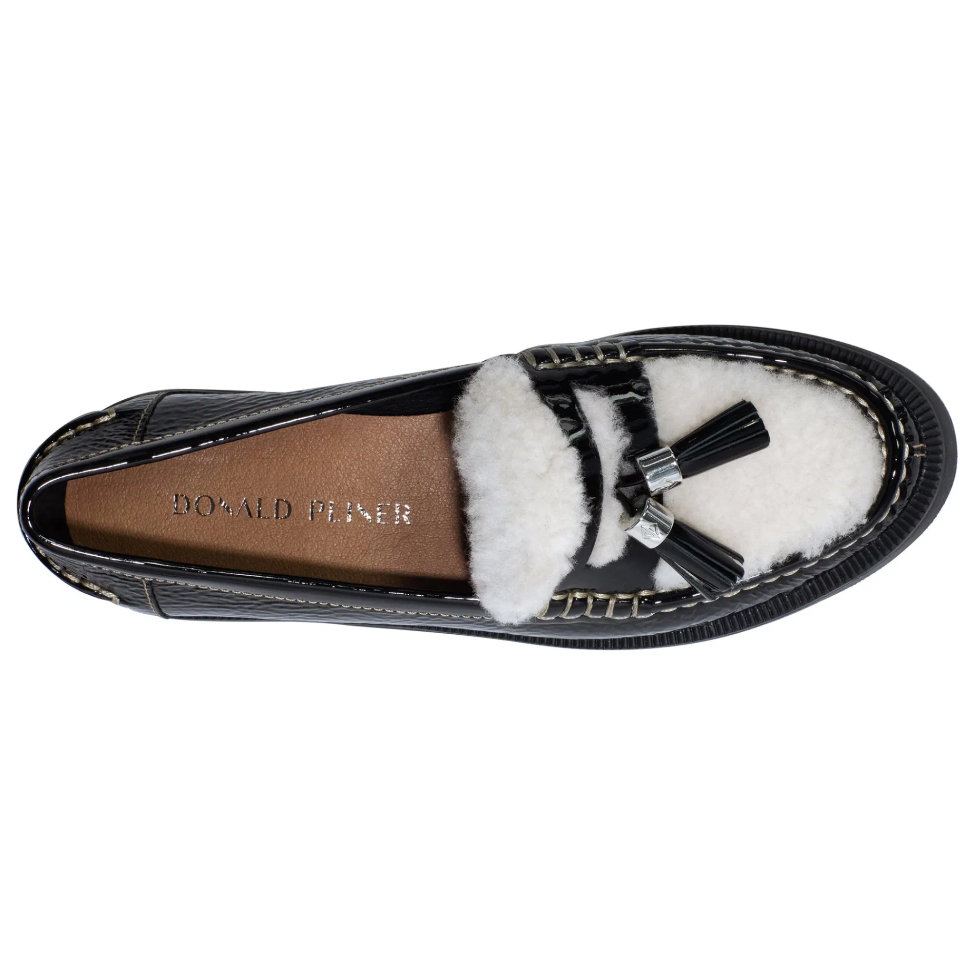 Hot Donald Pliner LENNY Black Shearling