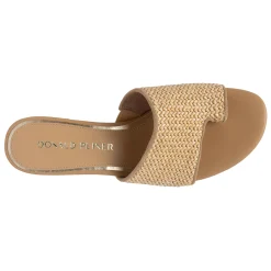 Outlet Donald Pliner MELROS Camel Raffia