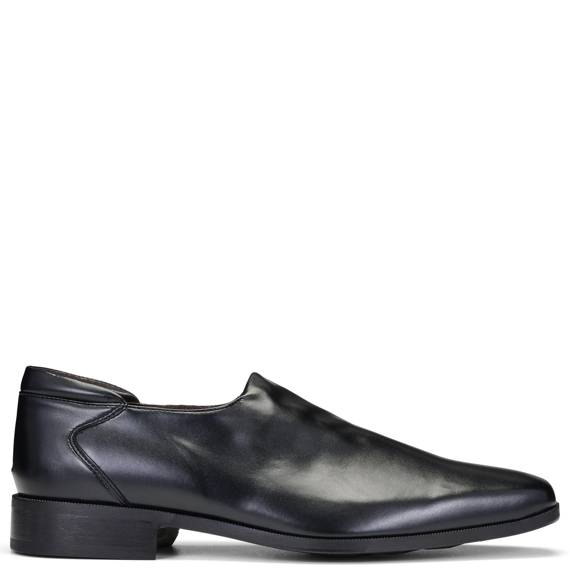 Discount Donald Pliner REX Black Stretch Nappa