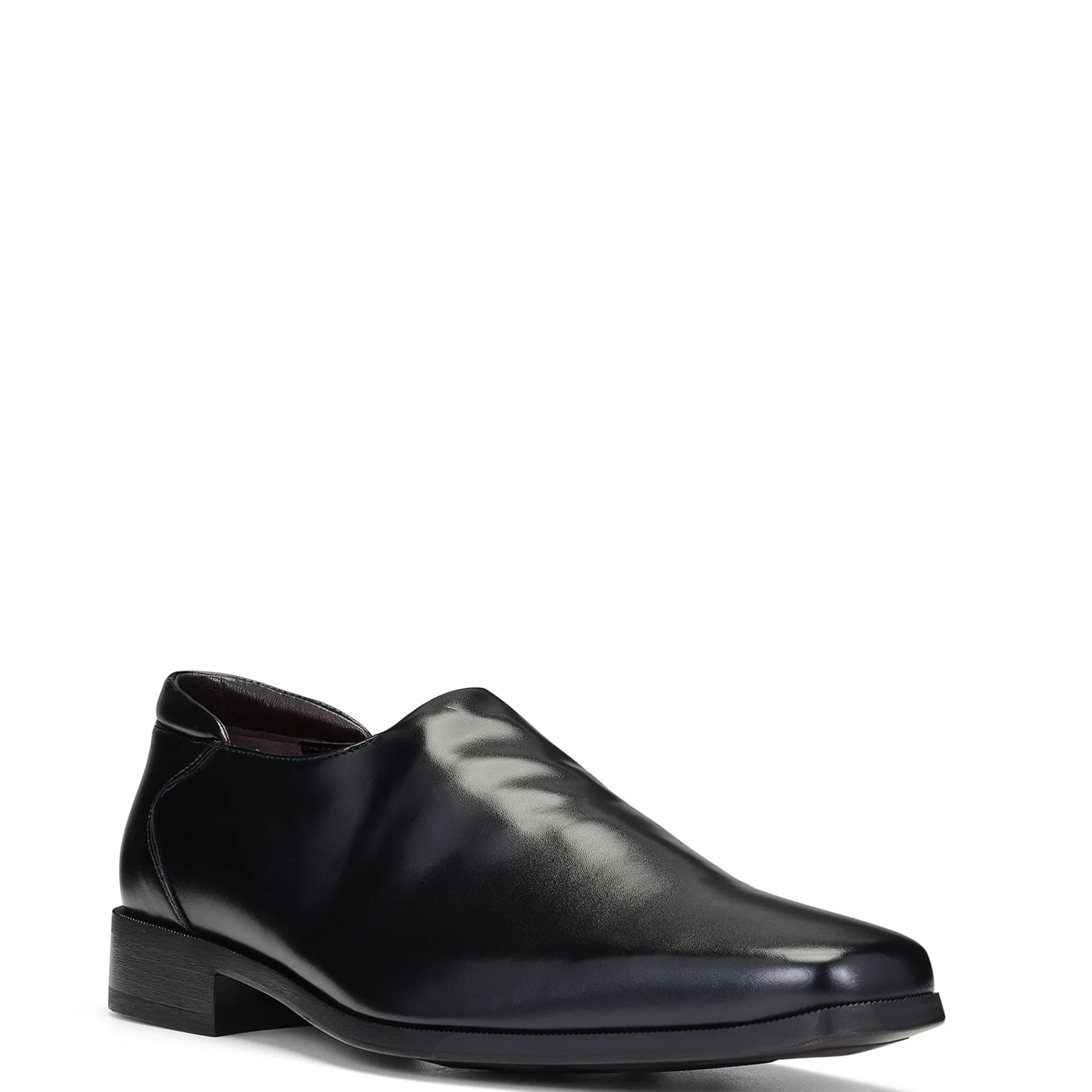 Discount Donald Pliner REX Black Stretch Nappa