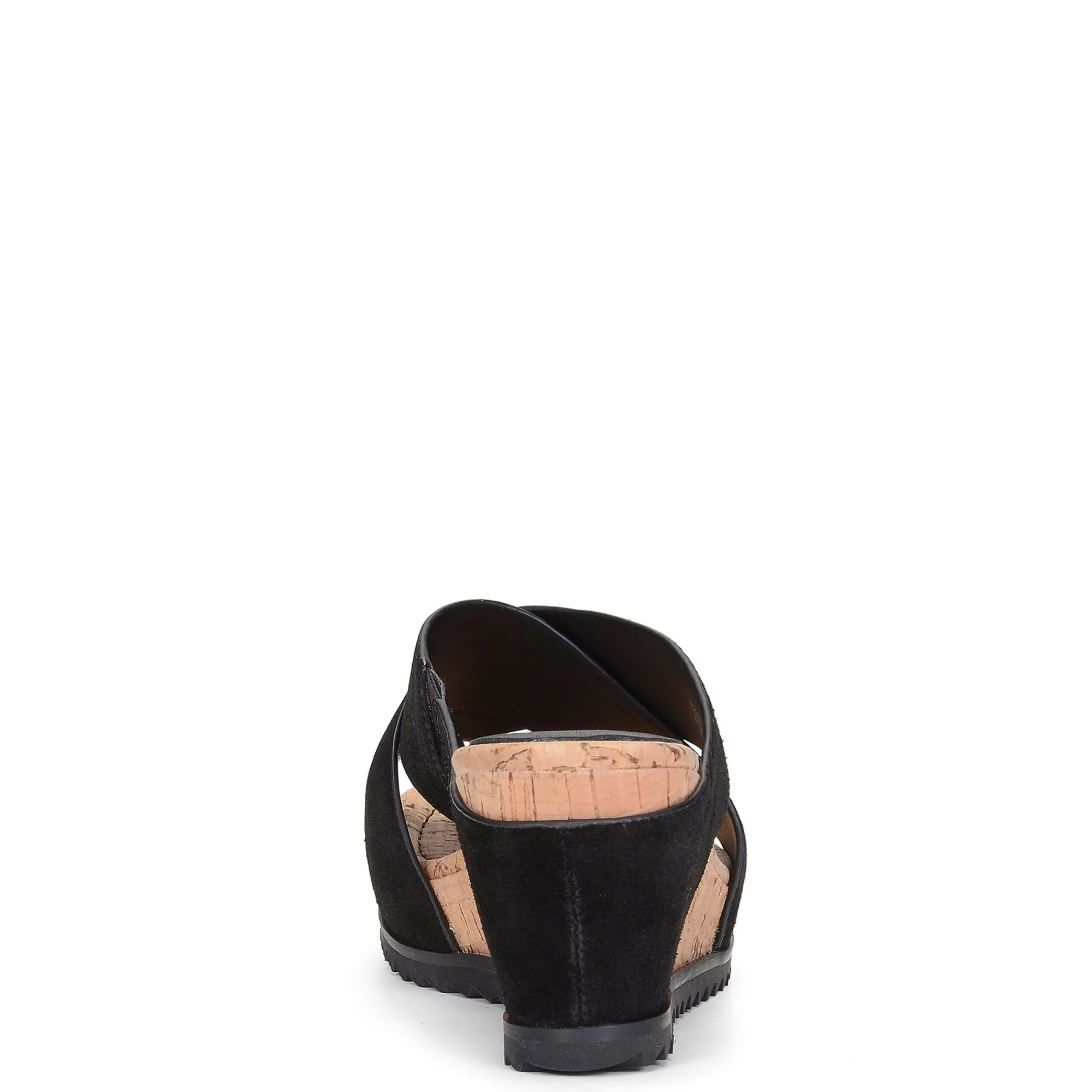 Clearance Donald Pliner SISU MED WEDGE Black Suede