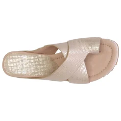 Best Donald Pliner SISU MED WEDGE Platino / Cork