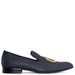Best Donald Pliner SPENCER Navy Raffia