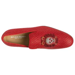Donald Pliner SPENCER Red Raffia
