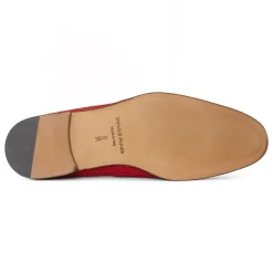 Donald Pliner SPENCER Red Raffia