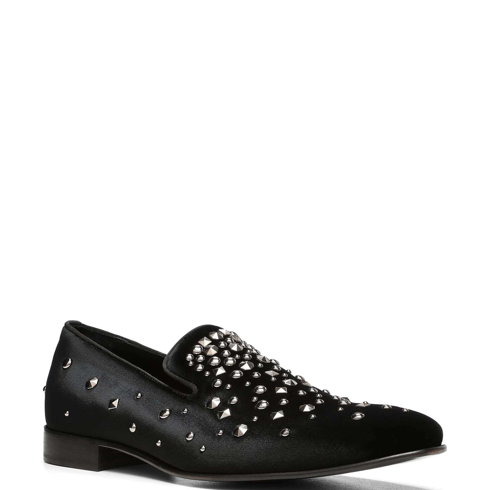 New Donald Pliner SPENCER Black Studded