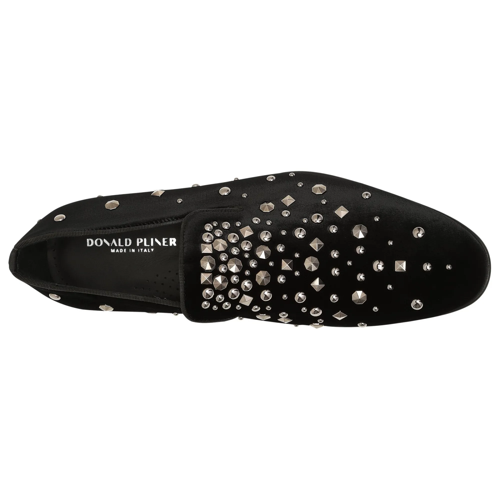 New Donald Pliner SPENCER Black Studded