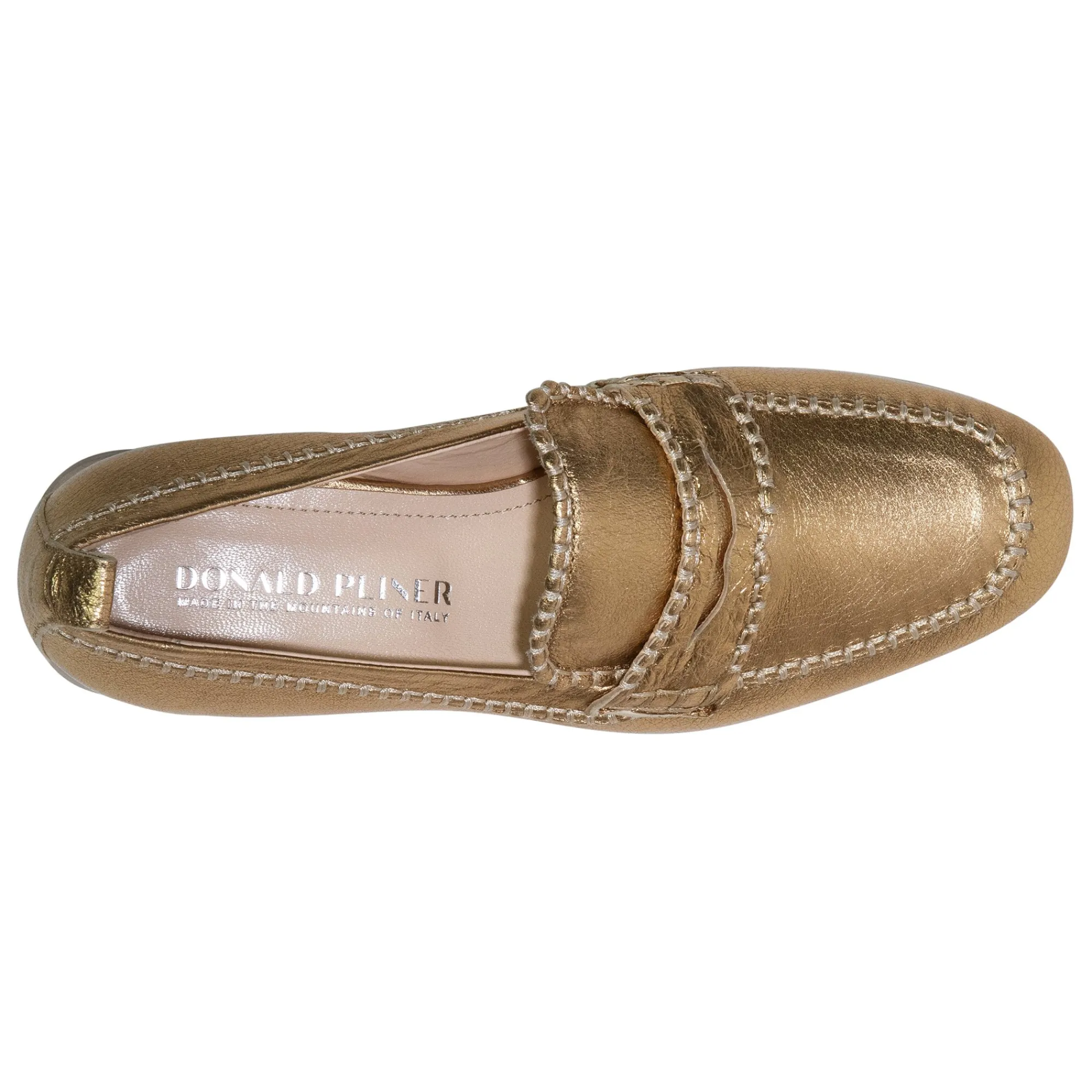Clearance Donald Pliner UPTON Gold